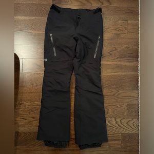 MEC Recco Snow/Ski Pants - Black. Size US 6